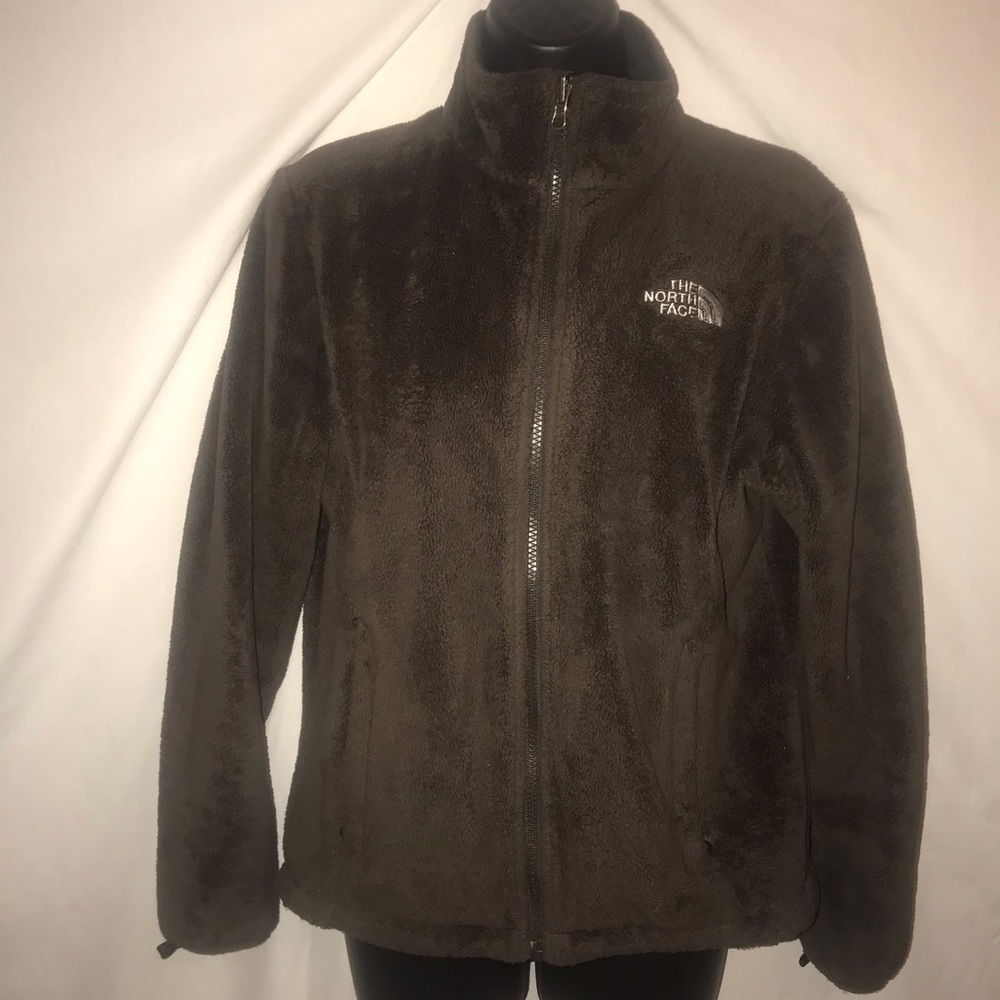 Brown north face jacket